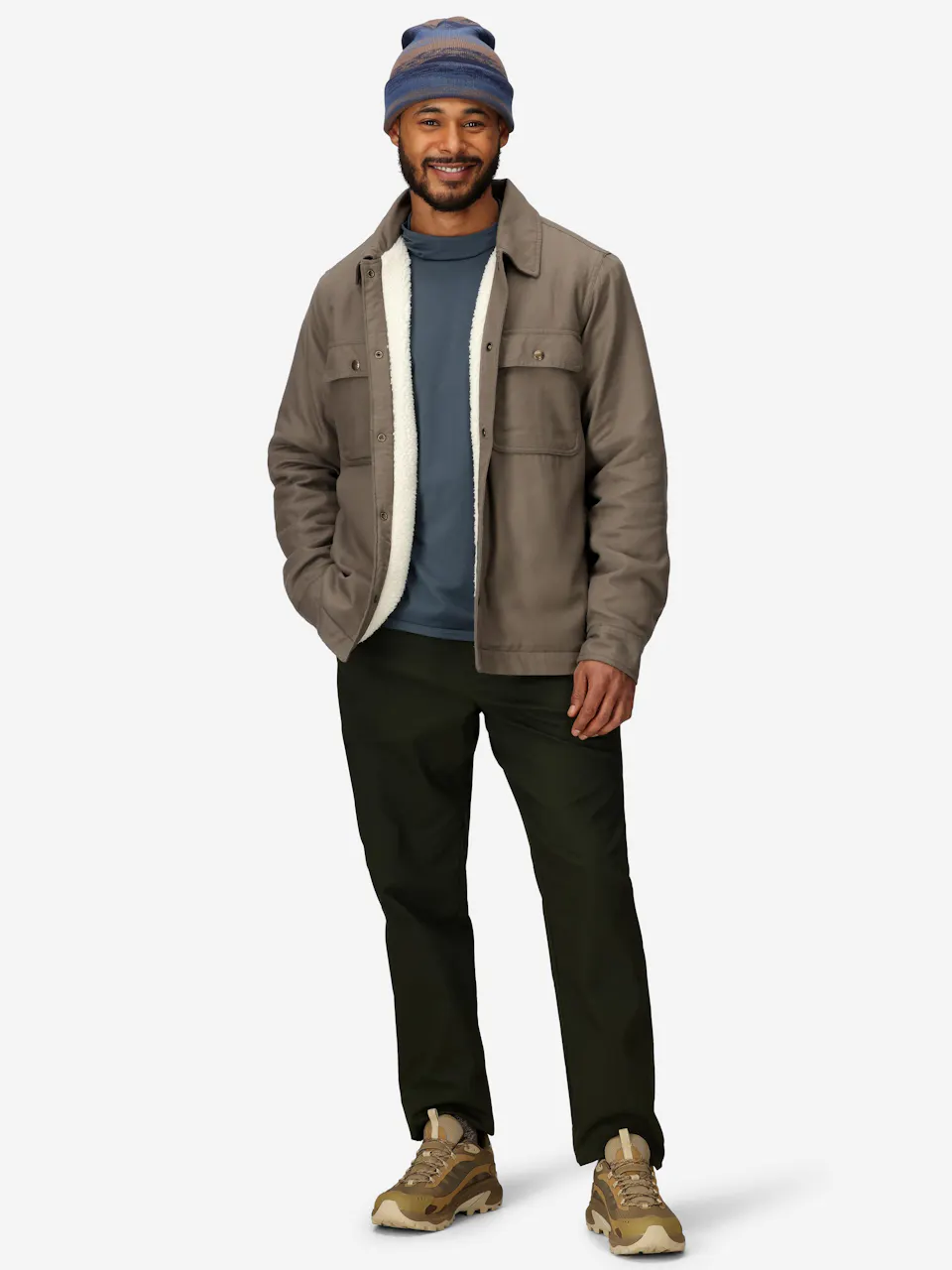 Ridgefield Sherpa Flannel Shirt Jacket