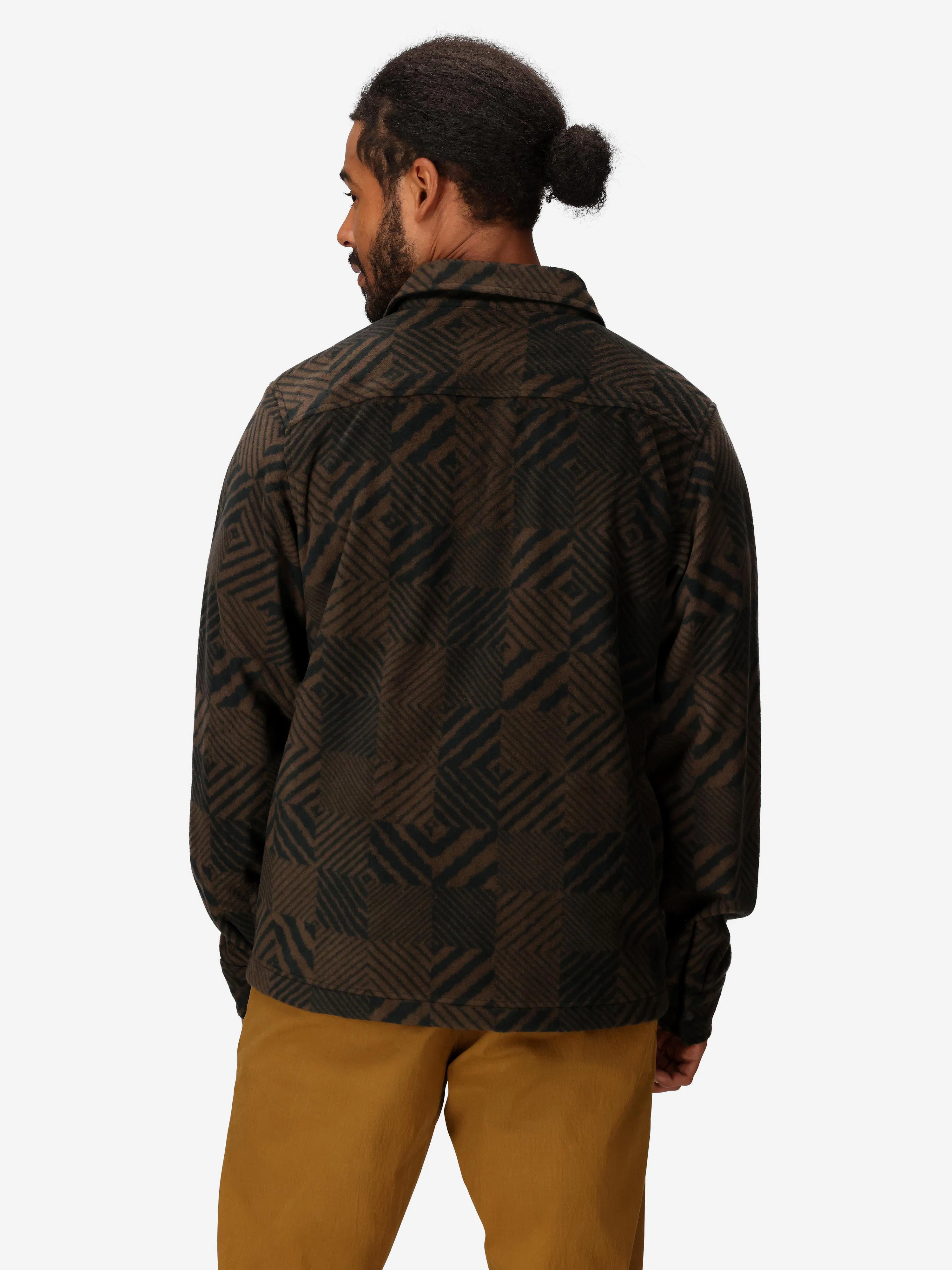 Men’s Felton Ultra Soft Fleece Long-Sleeve Shirt Jacket