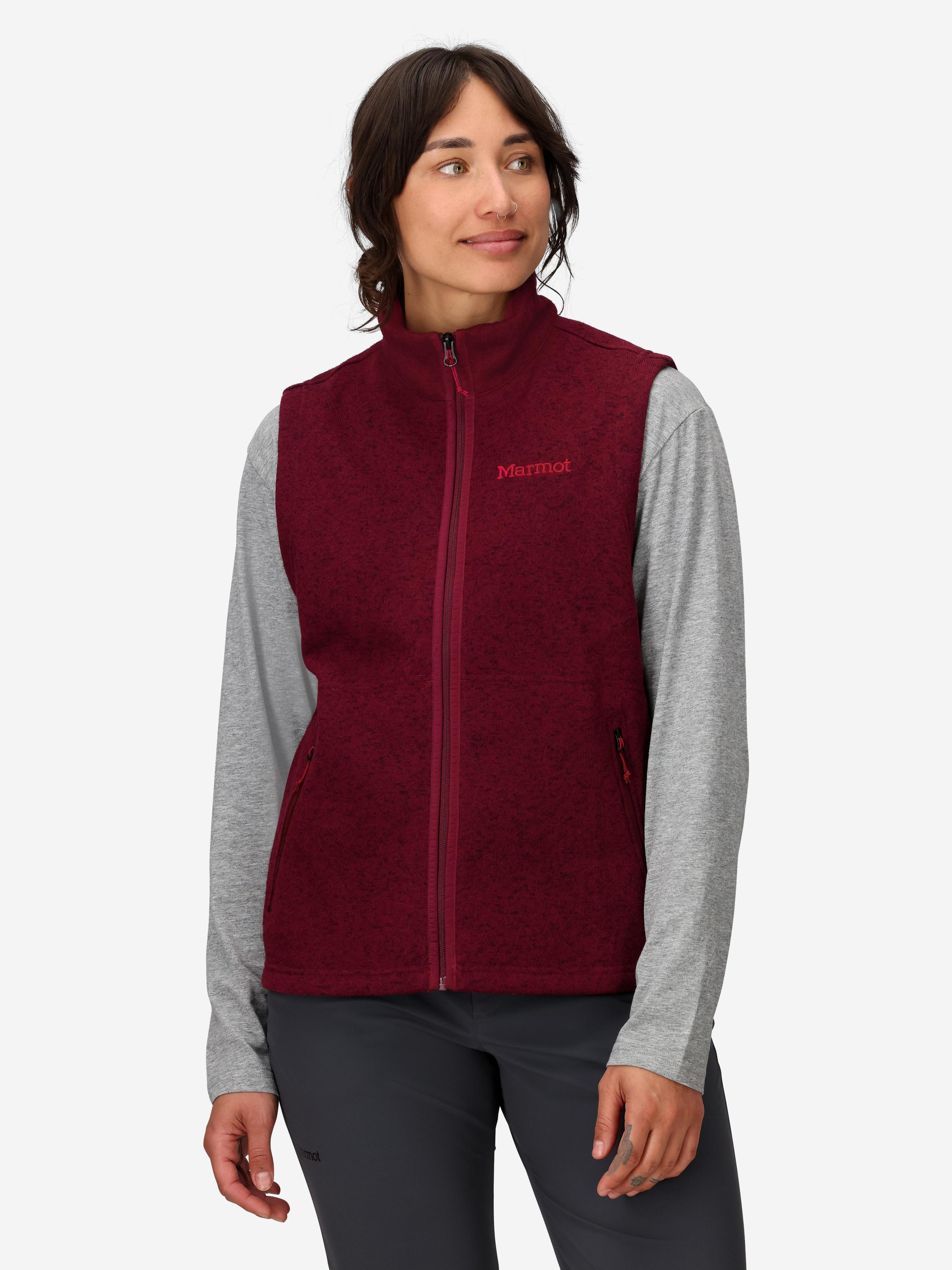 Women's Drop Line Sweater Fleece Vest (Fall 2025) | Marmot