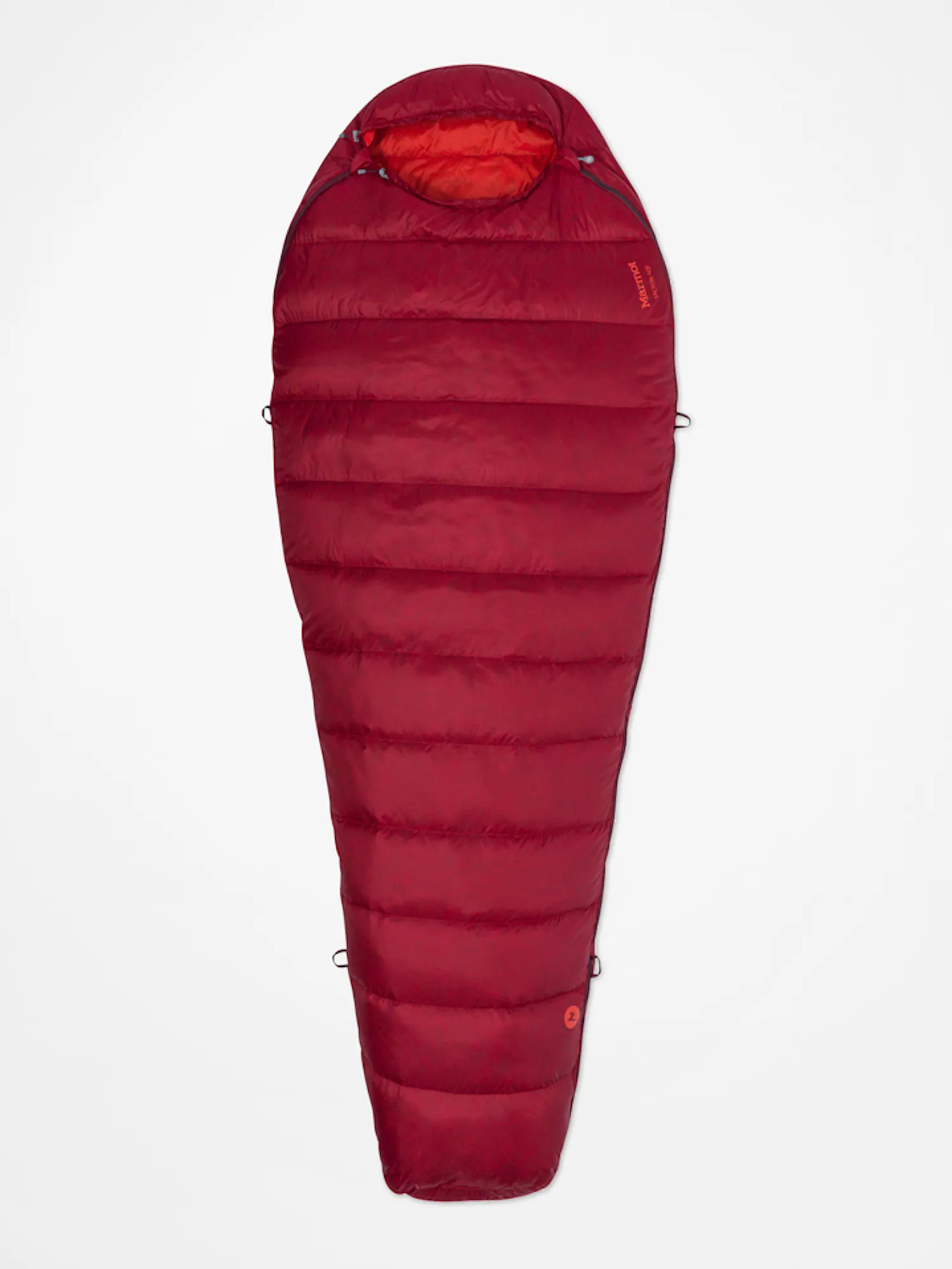 Marmot Micron 40° Sleeping Bag in Sienna Red/Tomato | Down