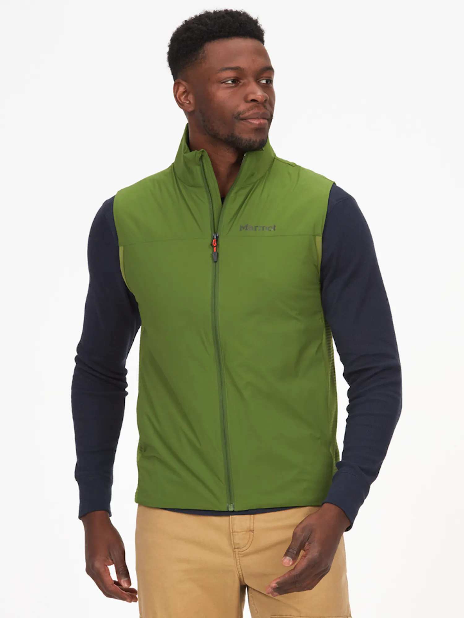 Marmot Men's Novus LT Hybrid Vest in Foliage