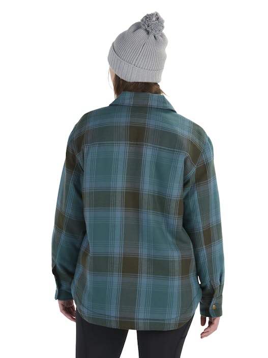 Women's Ridgefield Sherpa-Lined Flannel Shirt Jacket