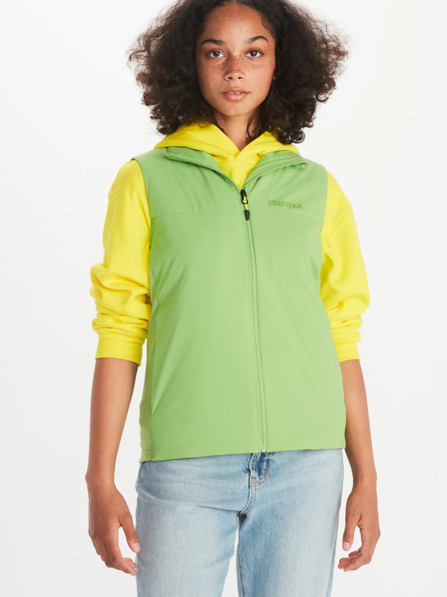 Marmot Women's Novus LT Hybrid Vest in Kiwi