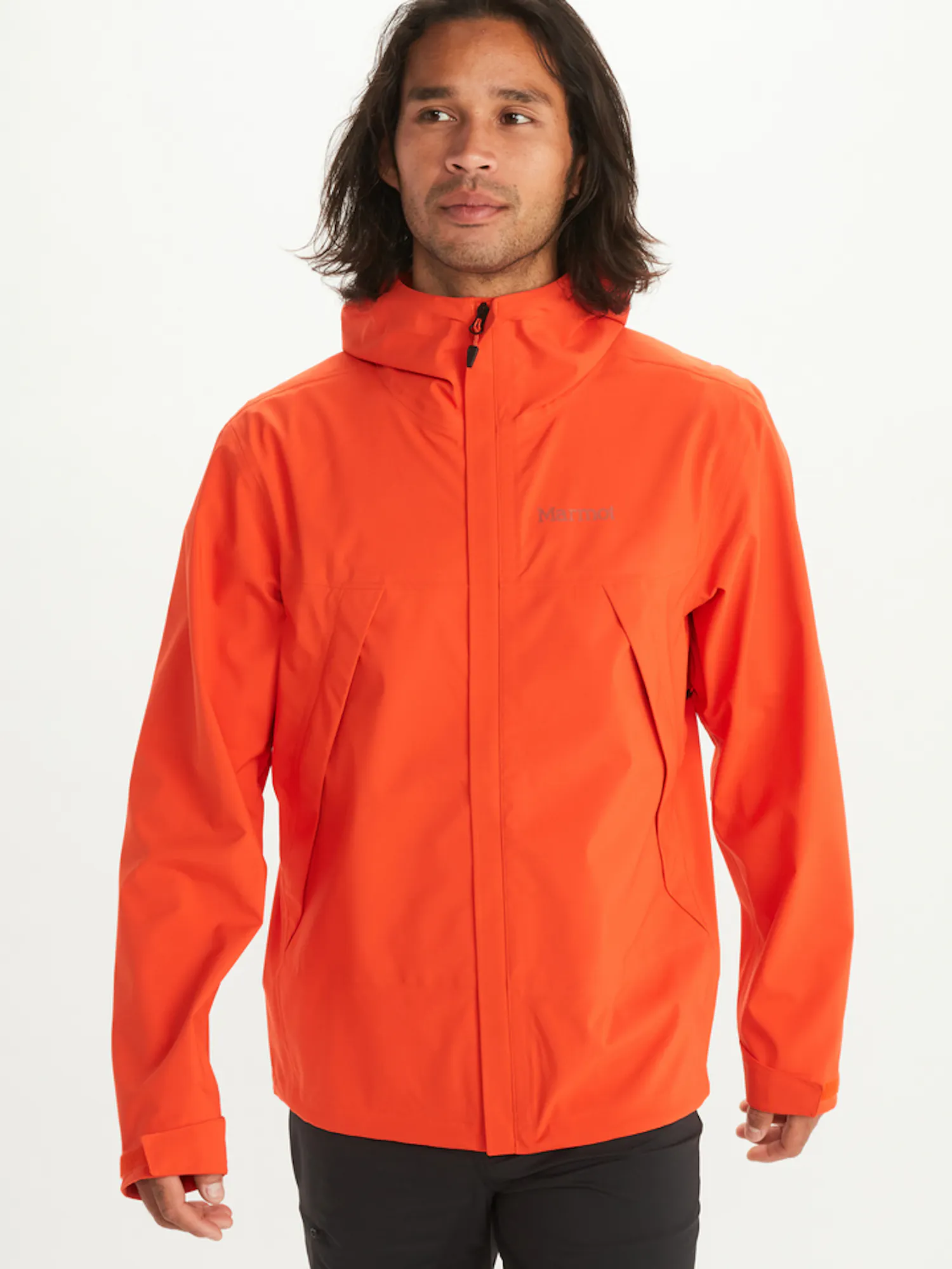 Marmot Men's PreCip® Eco Pro Jacket in Red Sun