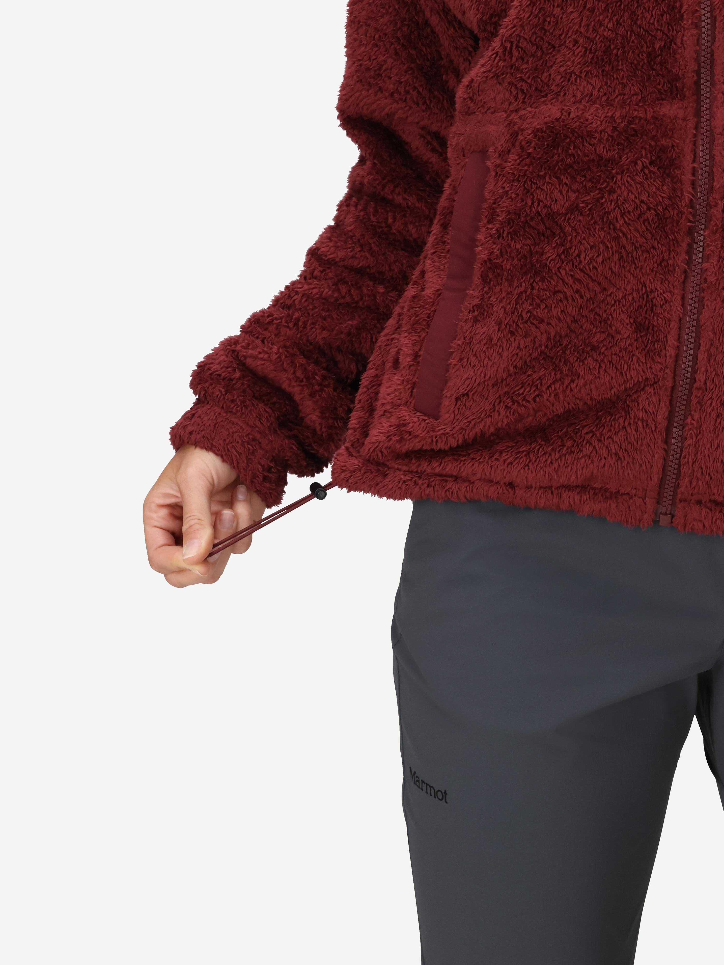タスミヒミツ Women's Homestead Plush Sherpa Fleece Full-Zip Jacket (Fall 2025