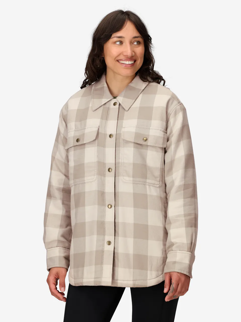 Wm's Ridgefield Sherpa Flannel Jacket