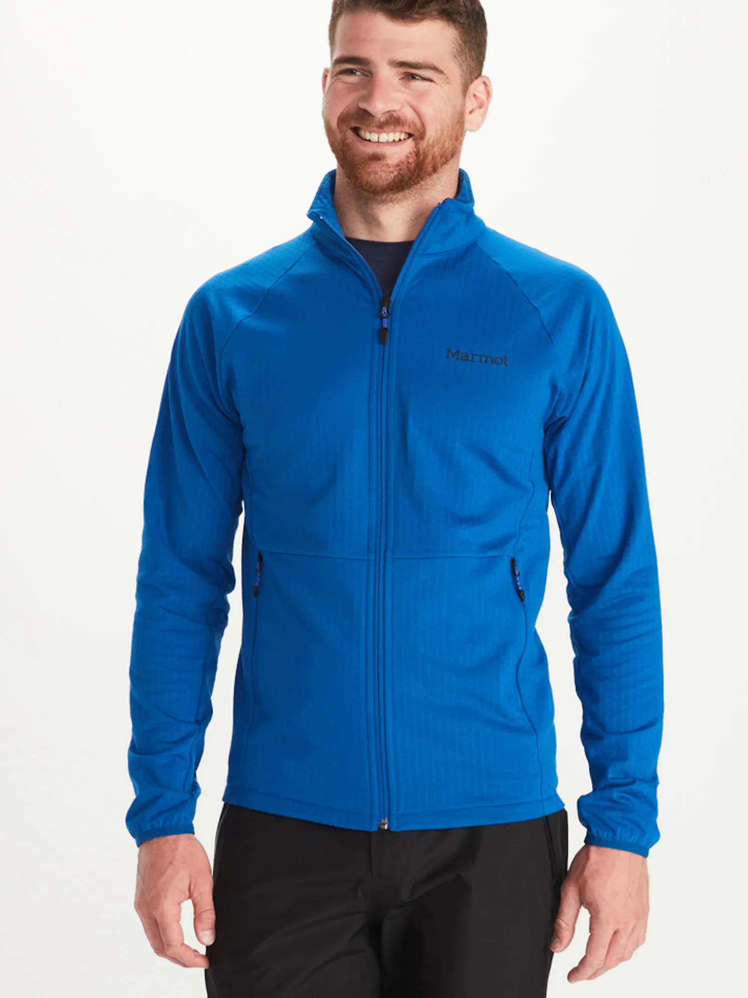 Marmot Men's Leconte Fleece Jacket in Dark Azure