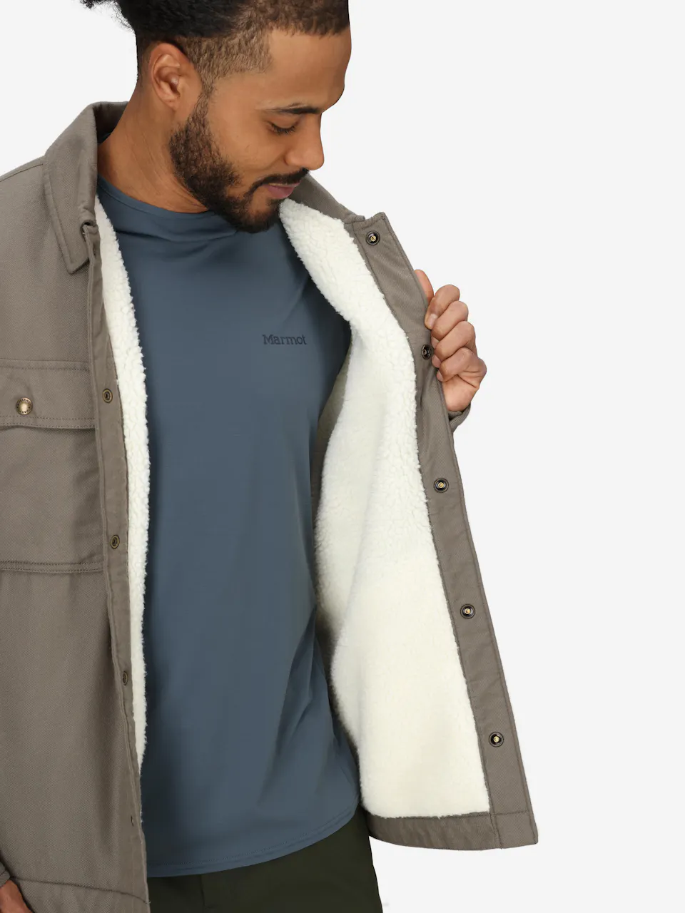 Ridgefield Sherpa Flannel Shirt Jacket