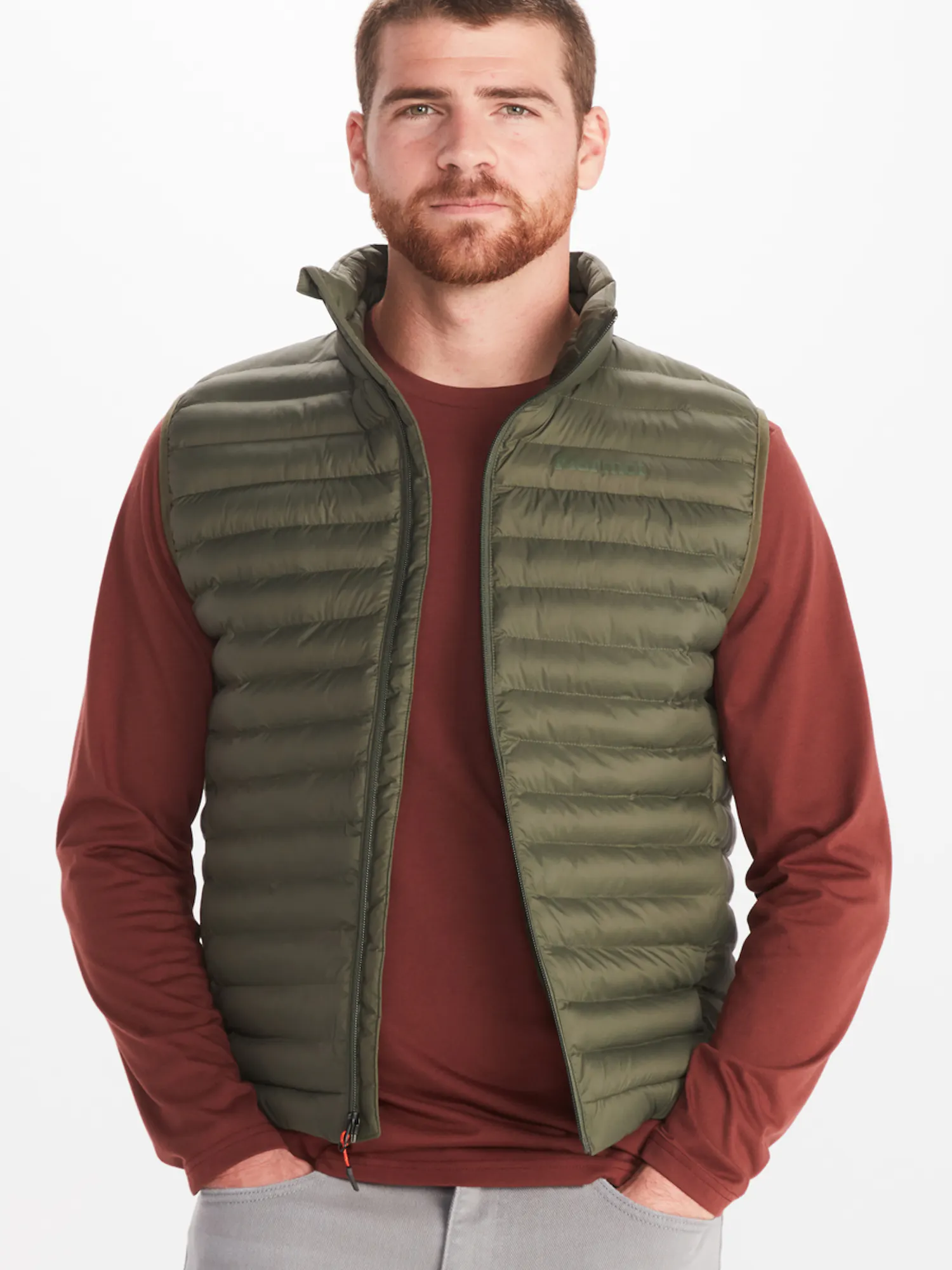 Marmot Men's Echo Featherless Vest in Nori