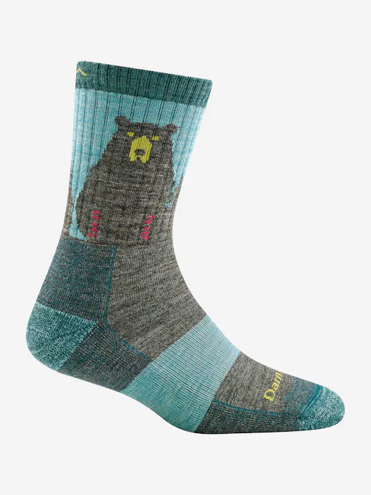 Darn Tough Women's Bear Town Micro Crew Lightweight Hiking Socks
