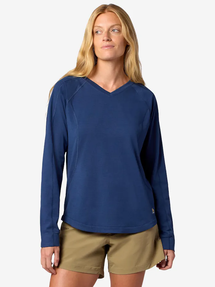 Women's Sereno V-Neck Long-Sleeve Shirt