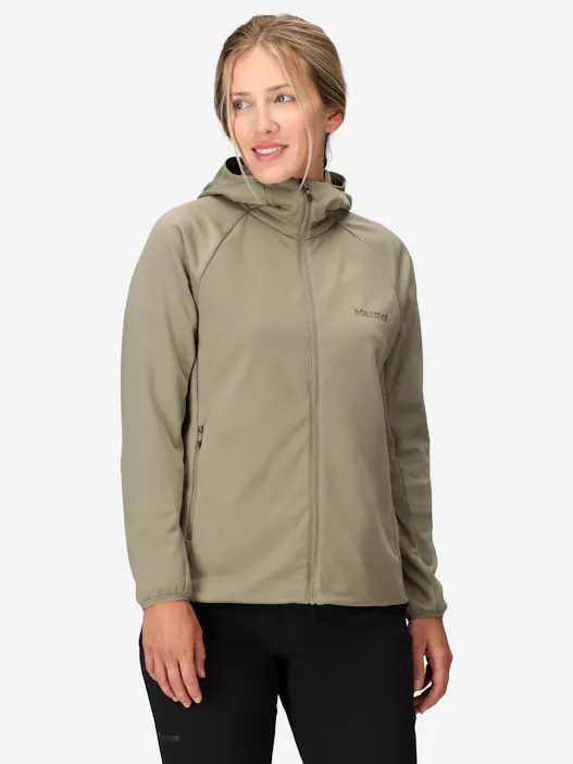 Women's Leconte Tech Grid Full-Zip Fleece Hoody