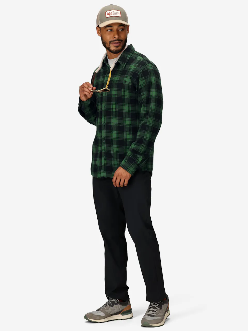 Alpine Haven Knit Flannel LS