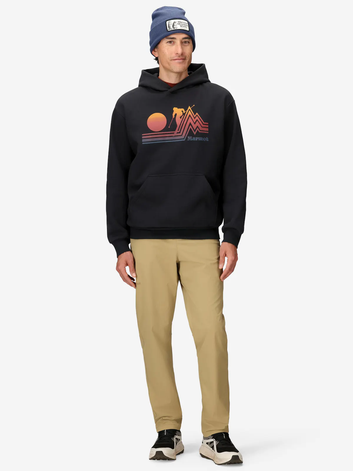 Retro Skiier Hoody