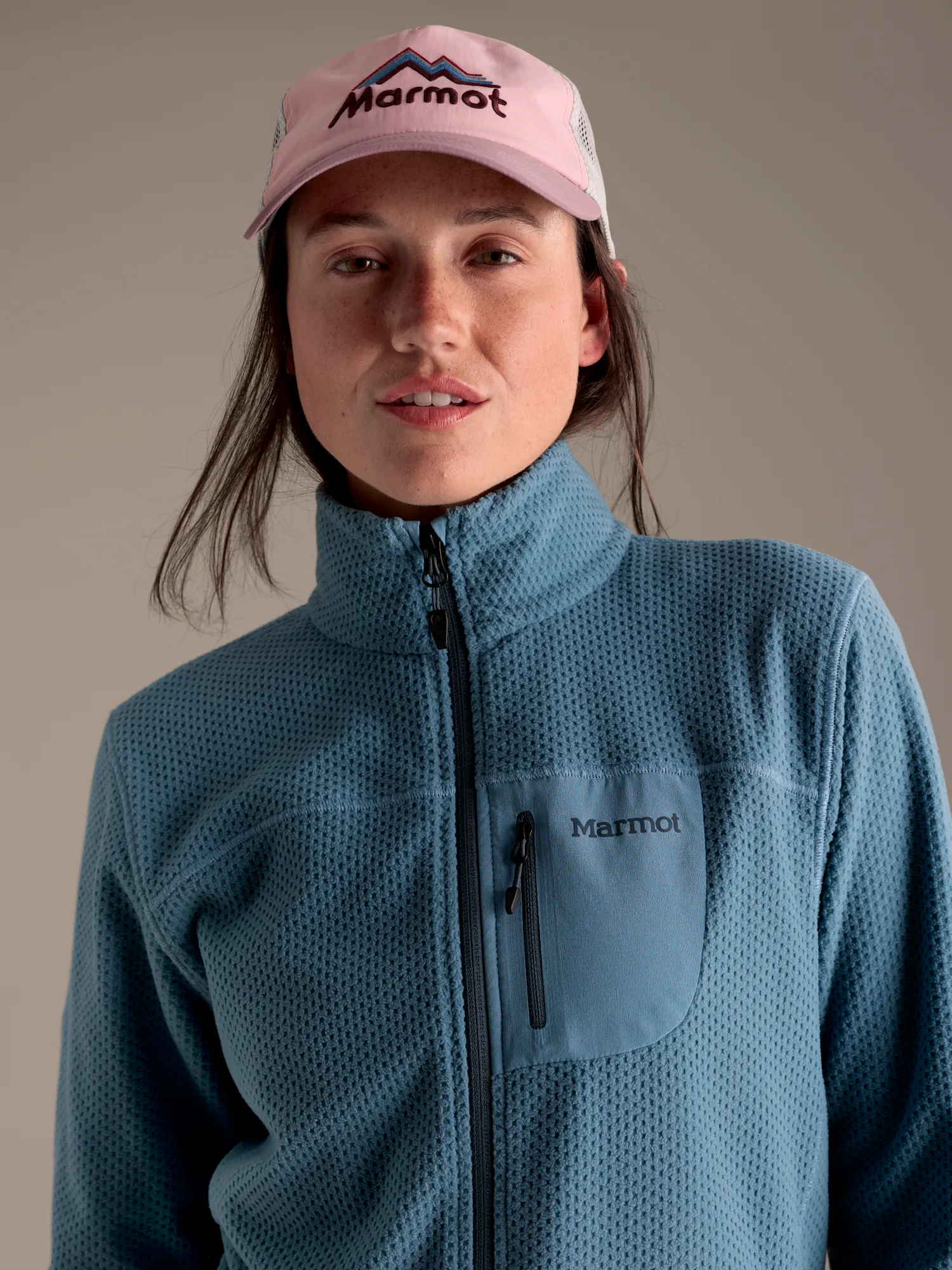 Marmot Women's AirFleece Performance Full-Zip Jacket in Summer Storm