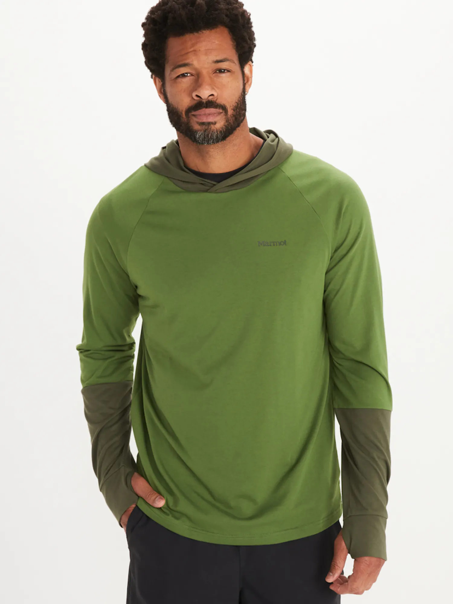 Marmot Men's Crossover Hoody in Foliage /Nori