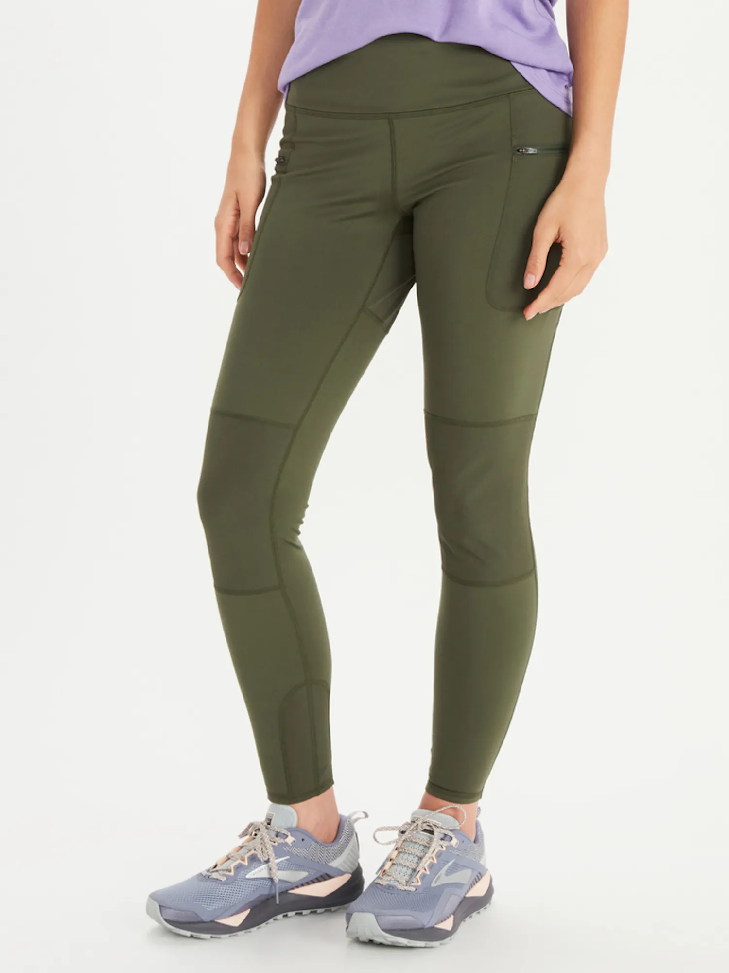 Marmot Women's Mountain Active Tight in Nori