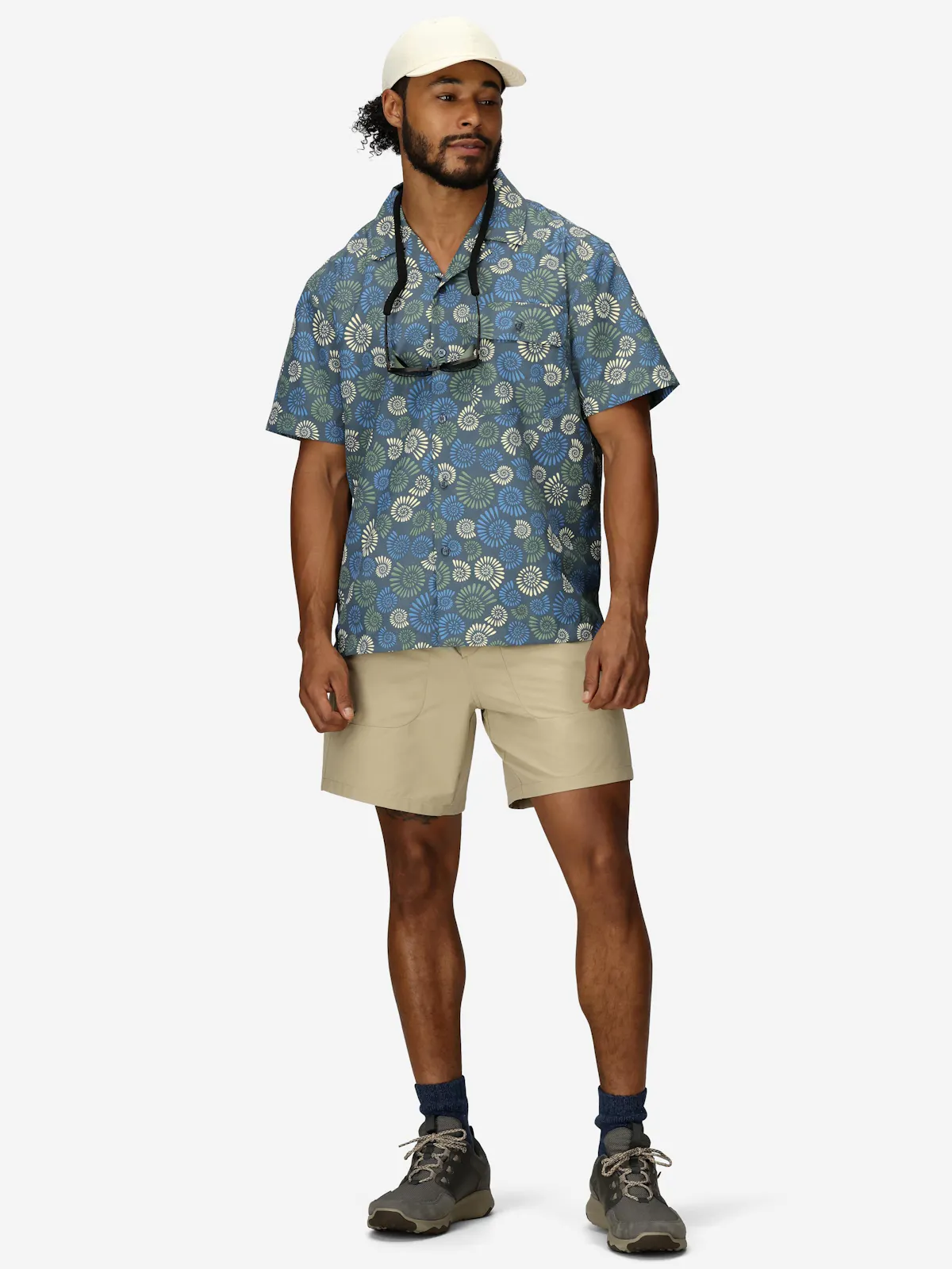 AirExchange UPF 40 Camp Novelty SS Shirt