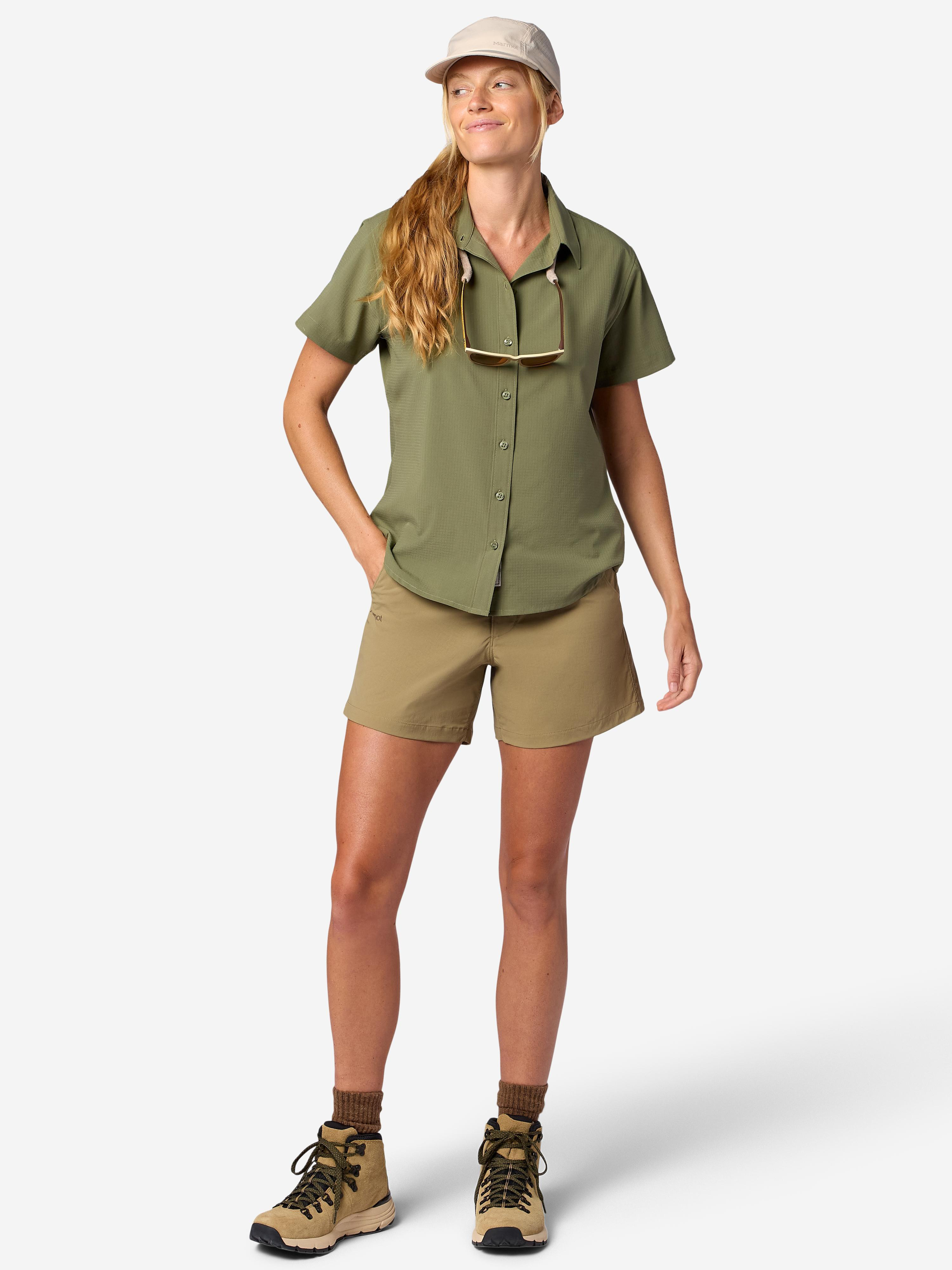 トップス am Women's AirExchange Perforated Short-Sleeve Shirt (Spring 2026