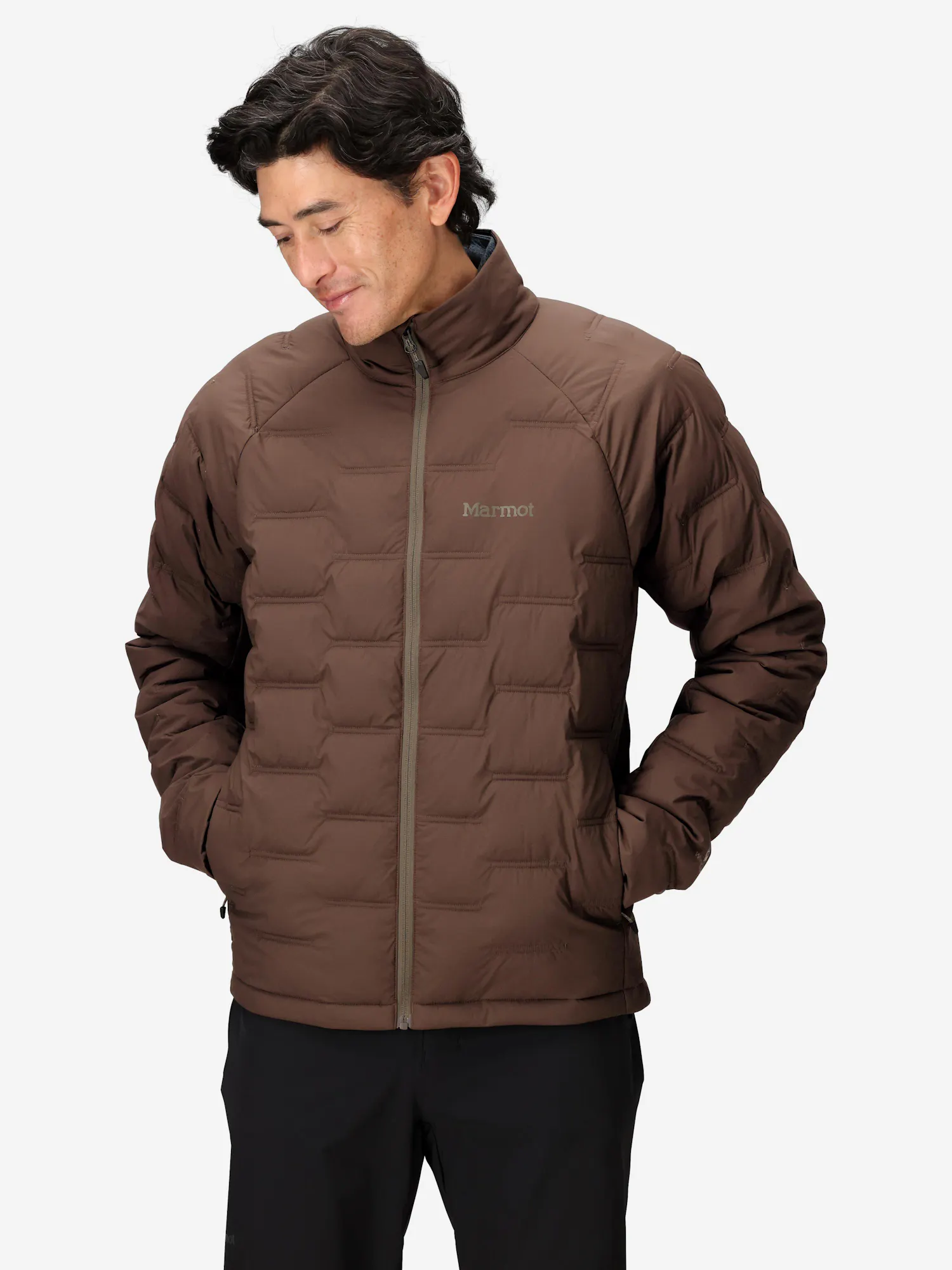 Marmot Men's WarmCube™ Active Novus Insulated Jacket (Fall 2025) in Hickory Nut