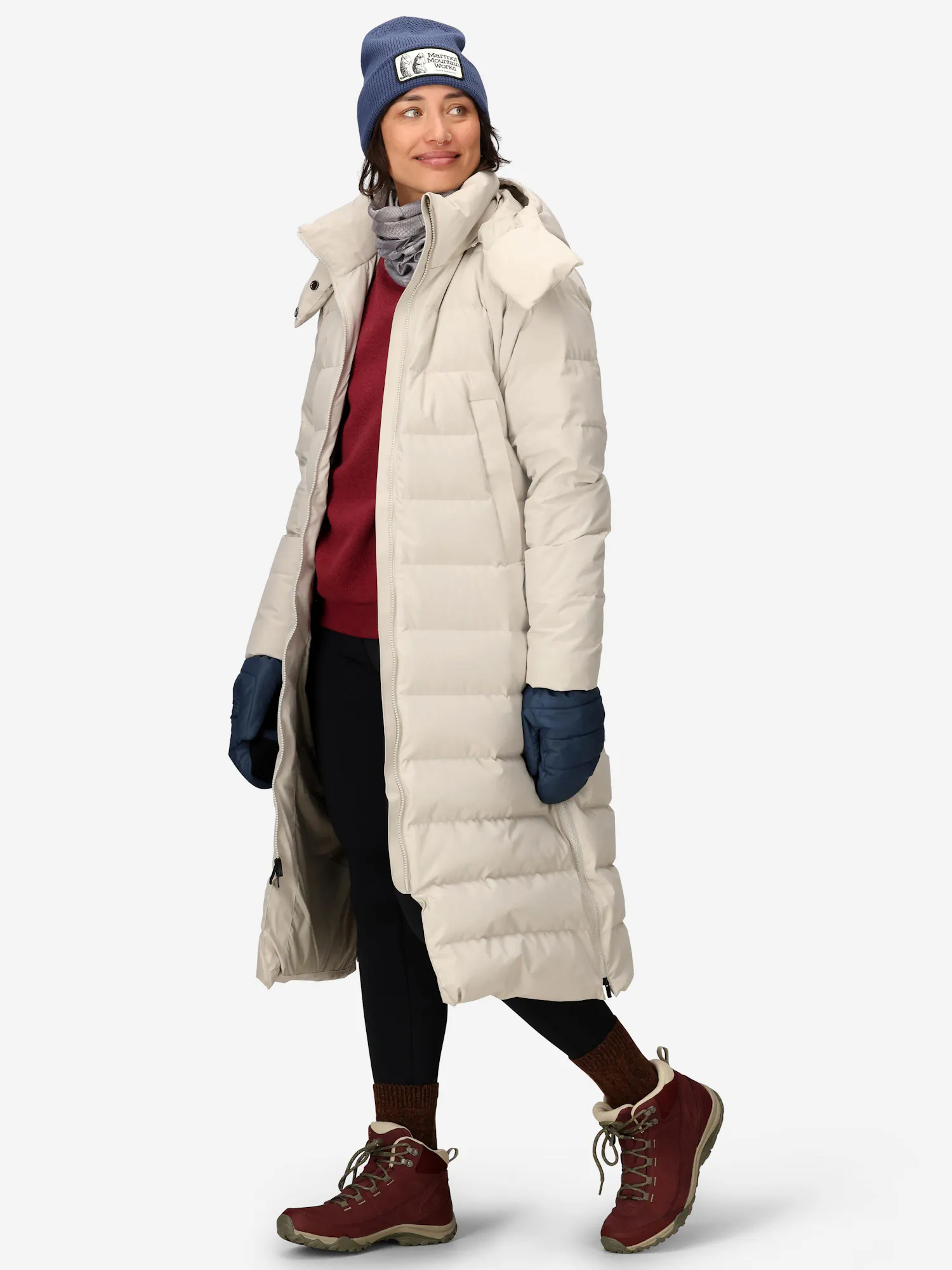 Marmot Women's Prospect Down Coat in Birch Bark