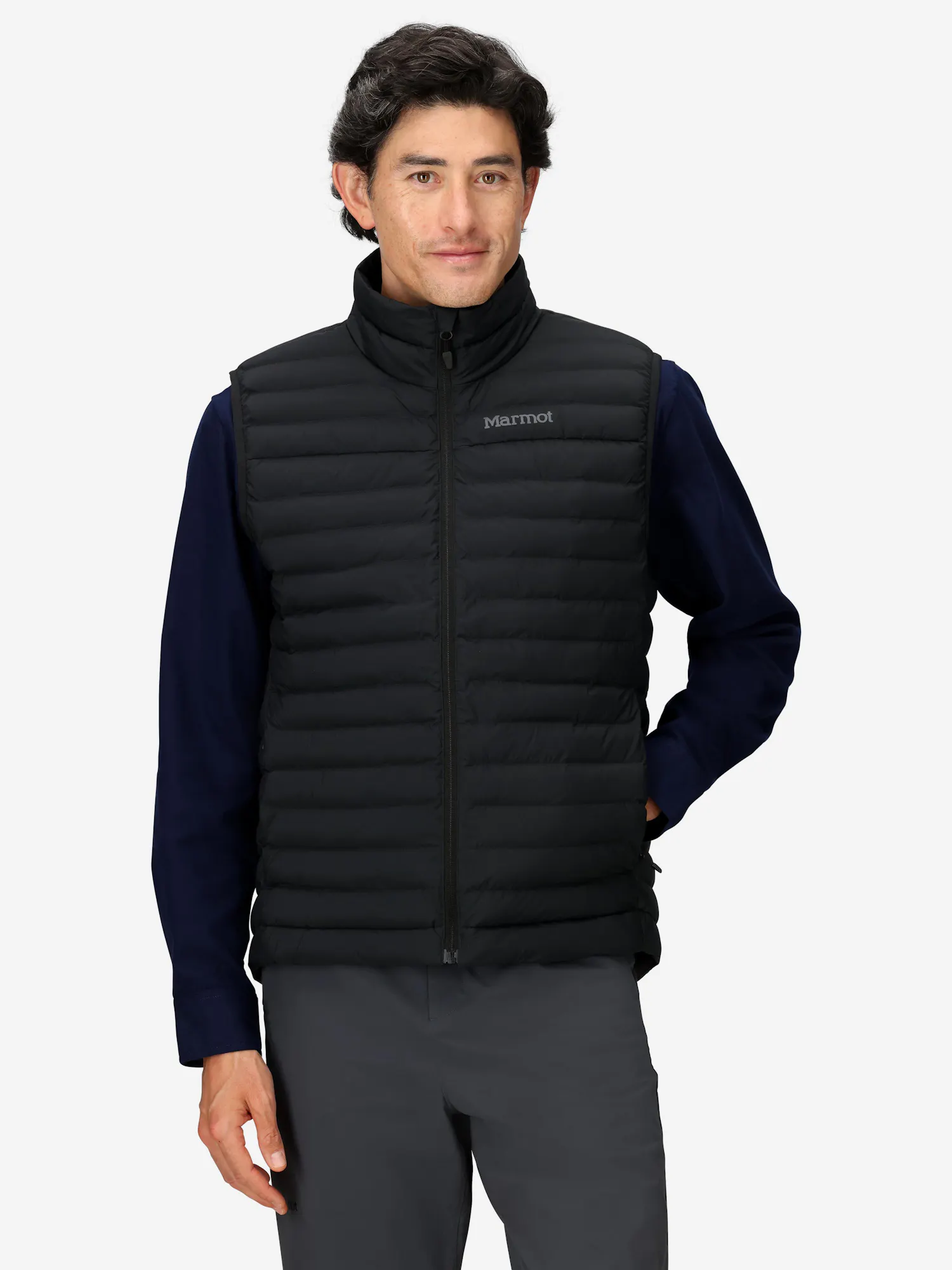 Marmot Men's Echo Featherless Insulated Vest in Black