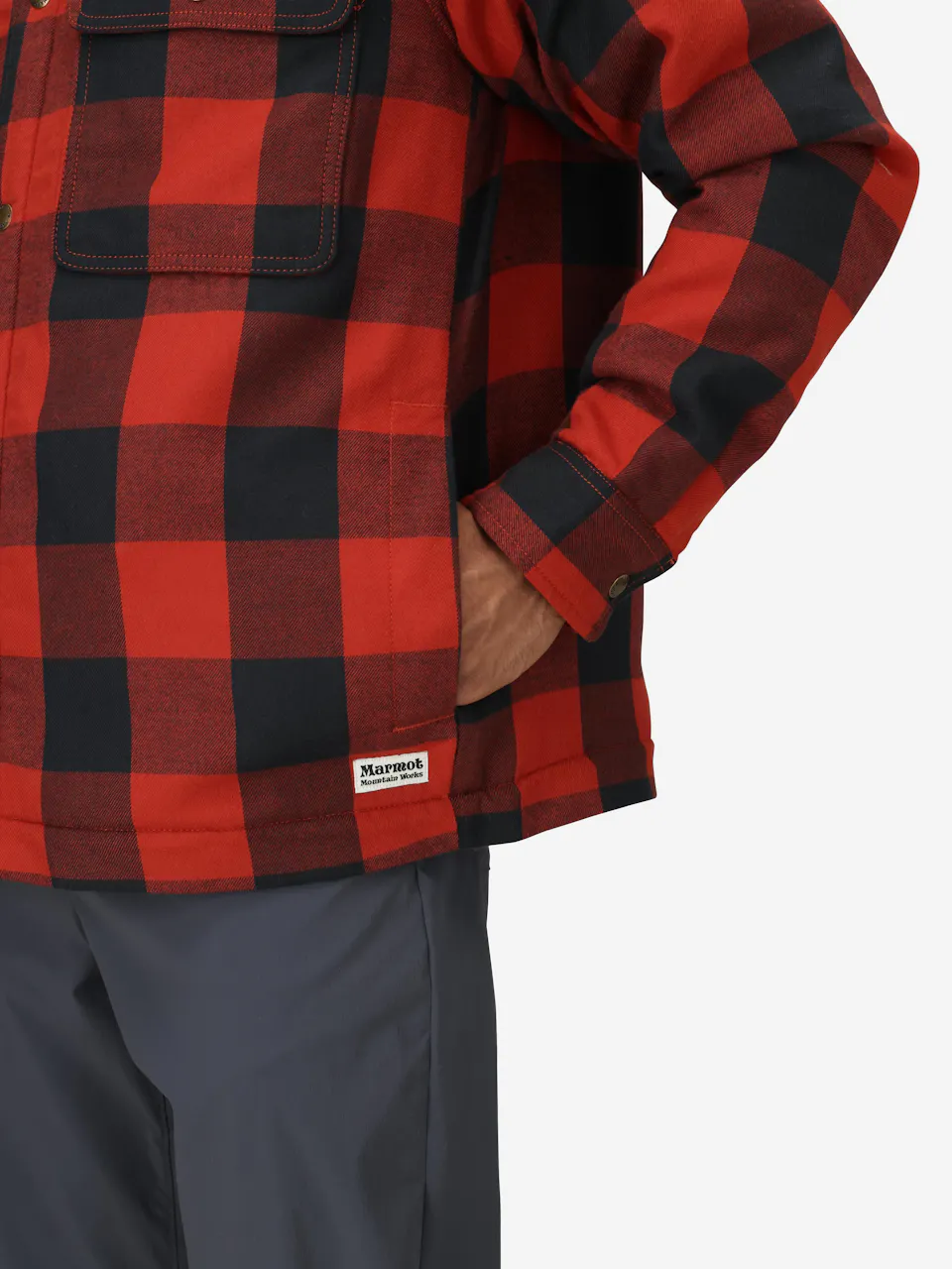Ridgefield Sherpa Flannel Shirt Jacket