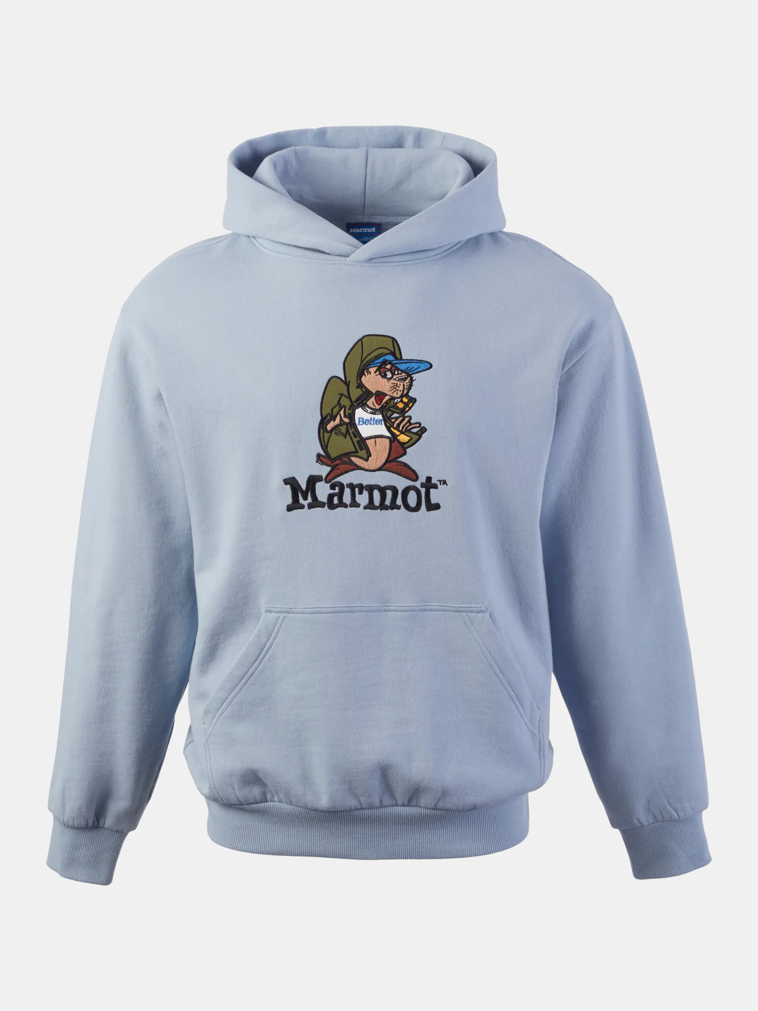 Marmot x Better™ Mammoth Marty Hoody (2024) in Better Forever Blue | Cotton