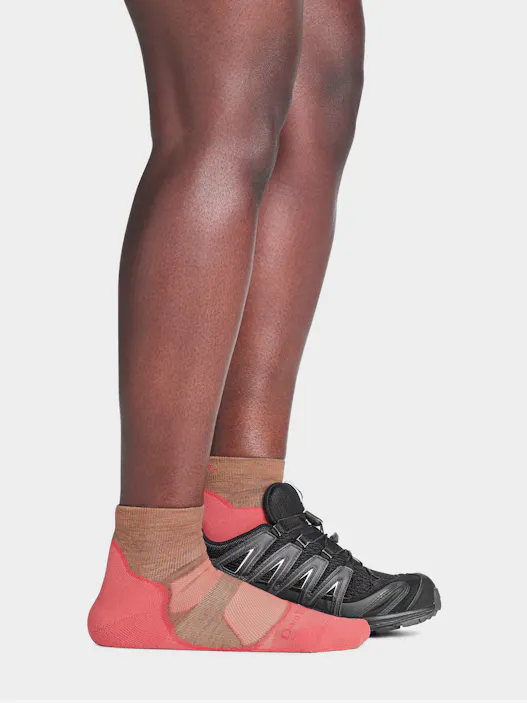 Women's Light Hiker 1/4 Lightweight with Cushion Hiking Socks