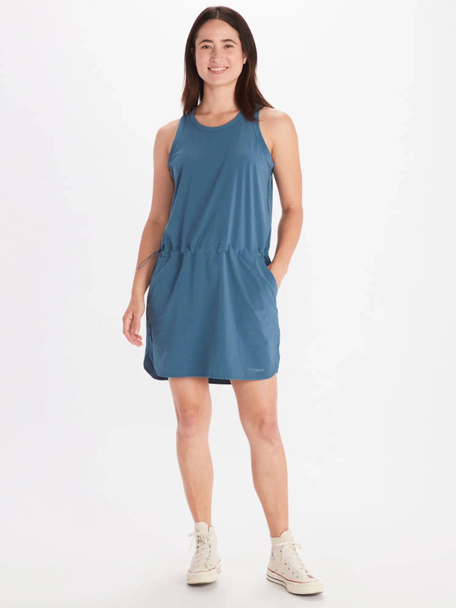 Marmot Women's Elda Dress in Dusty Teal