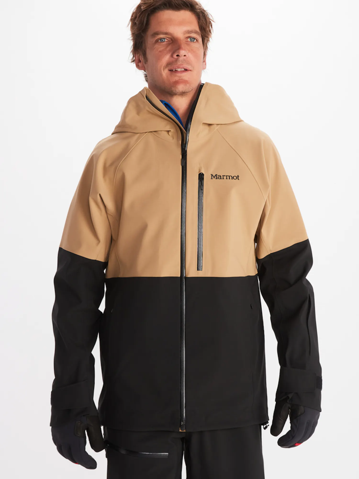 Marmot Men's Refuge Pro Jacket in Shetland/Black