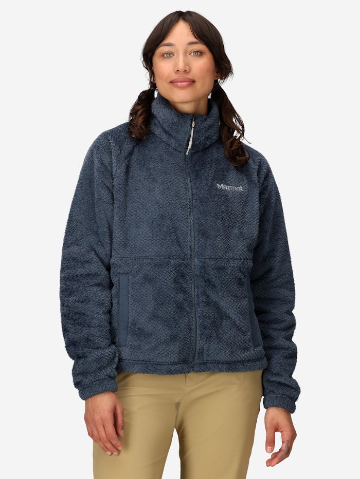 Women's Homestead Plush Sherpa Fleece Full-Zip Jacket