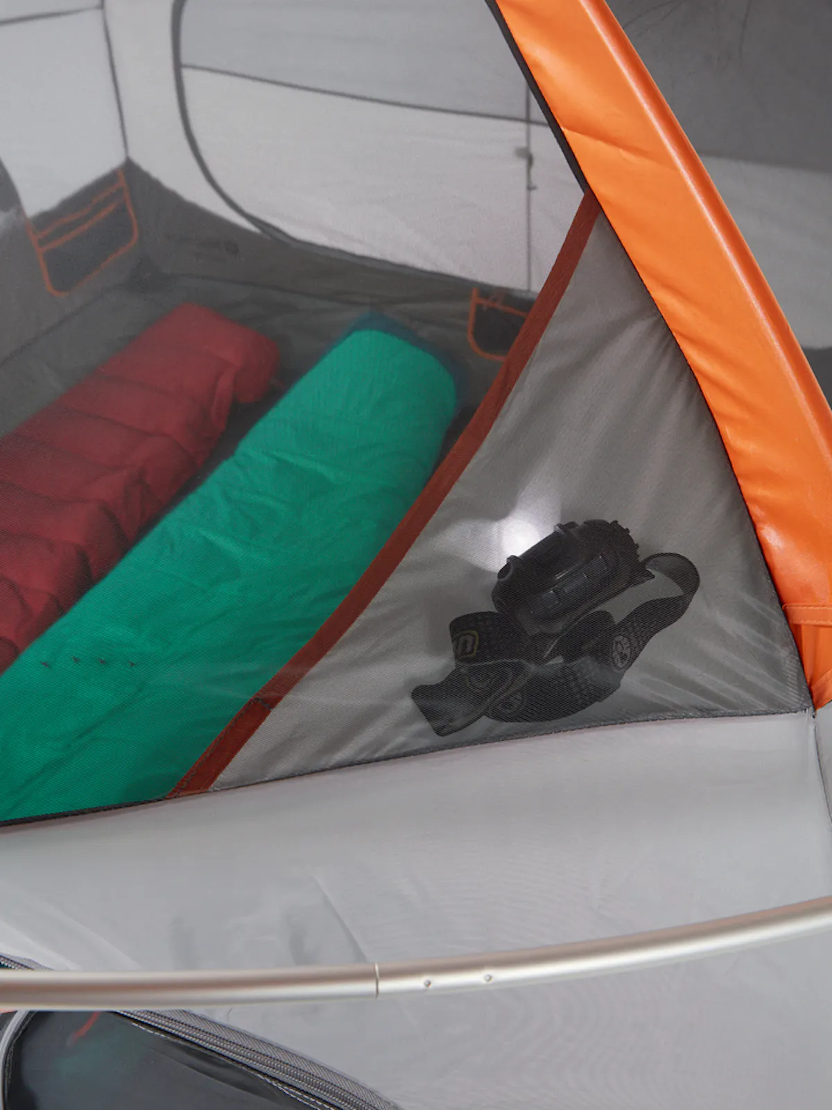 interior of tent