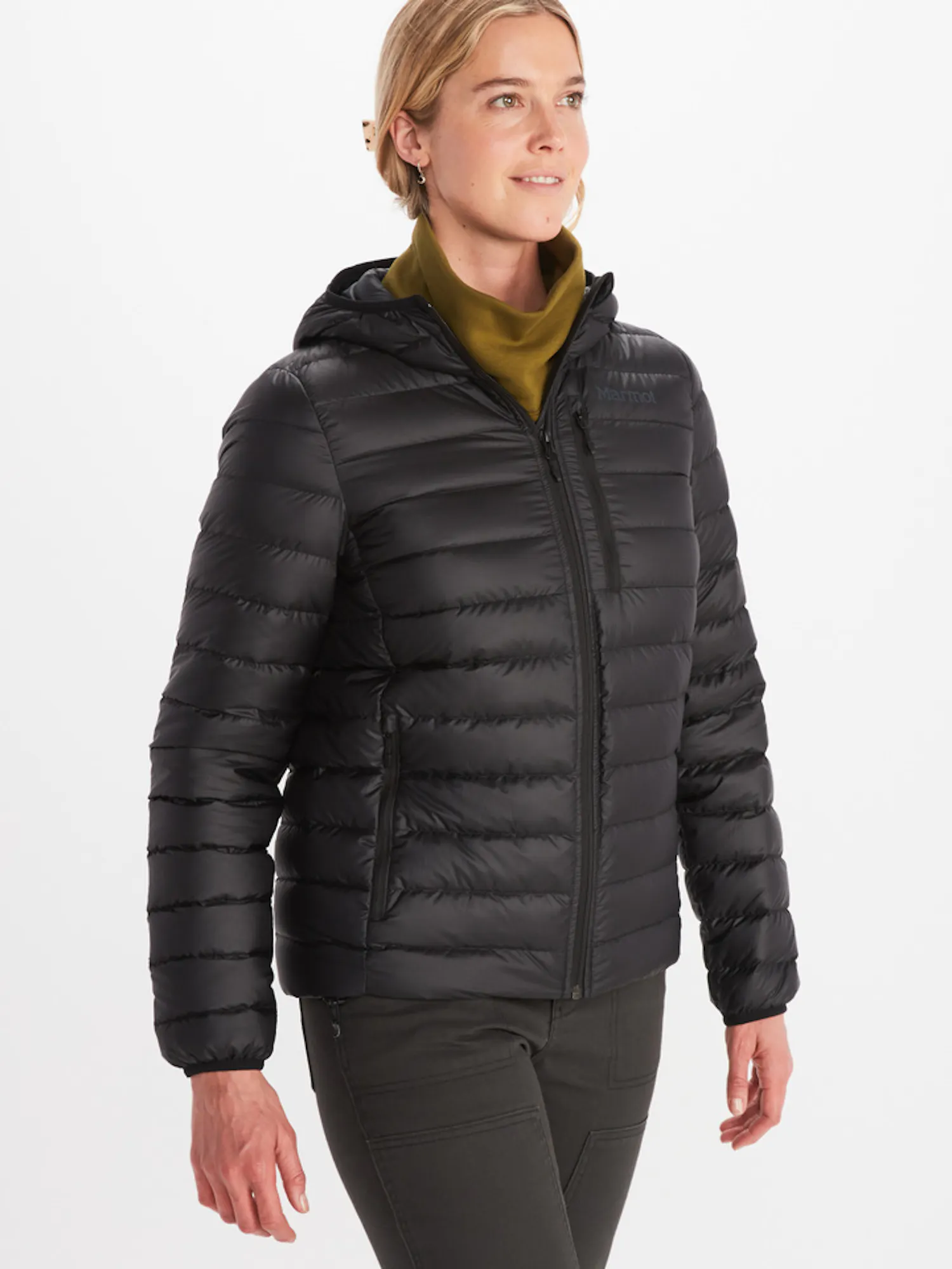 Marmot Women's Highlander Down Hoody in Black