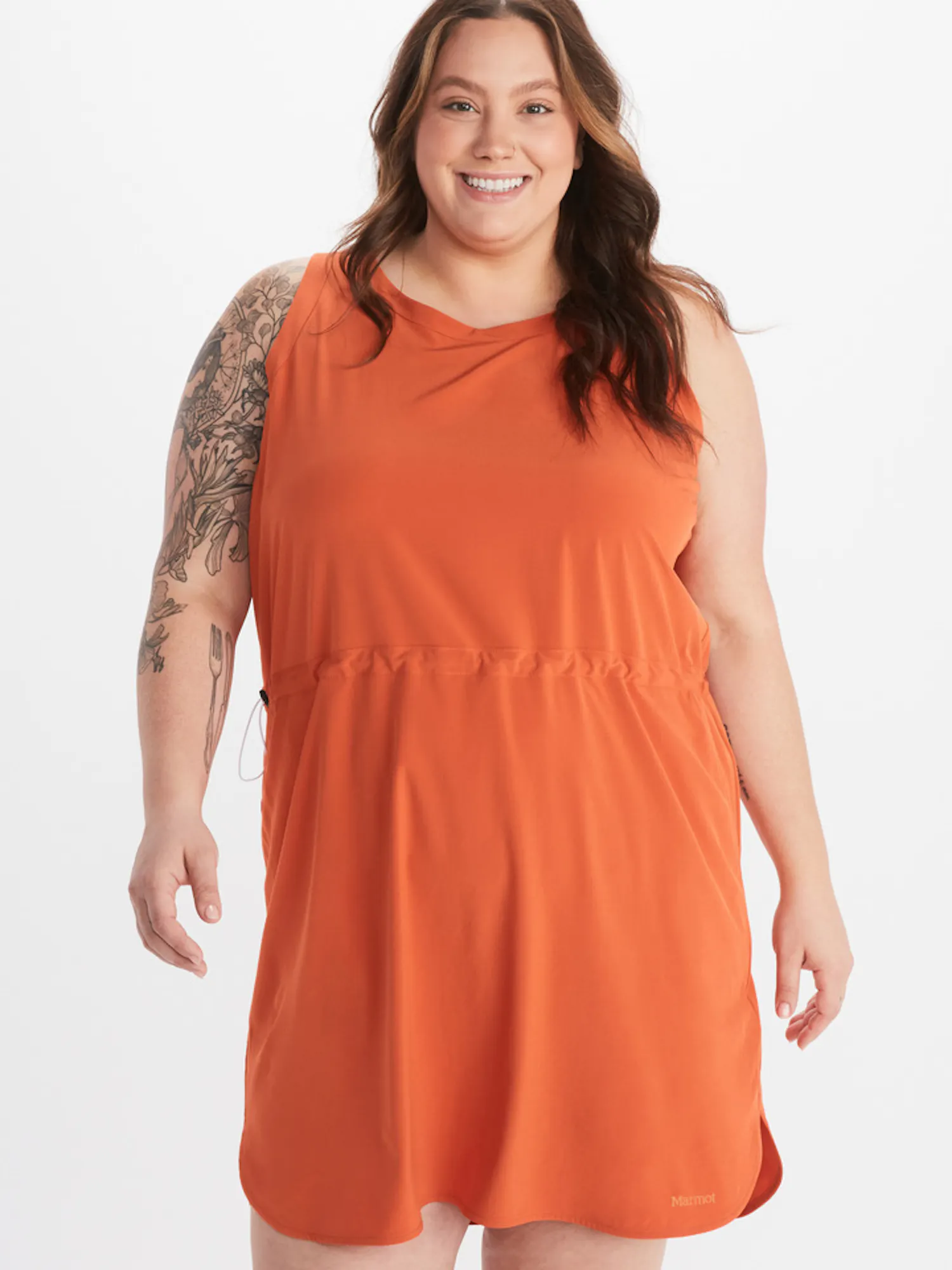 Marmot Women's Elda Dress - Plus in Amber