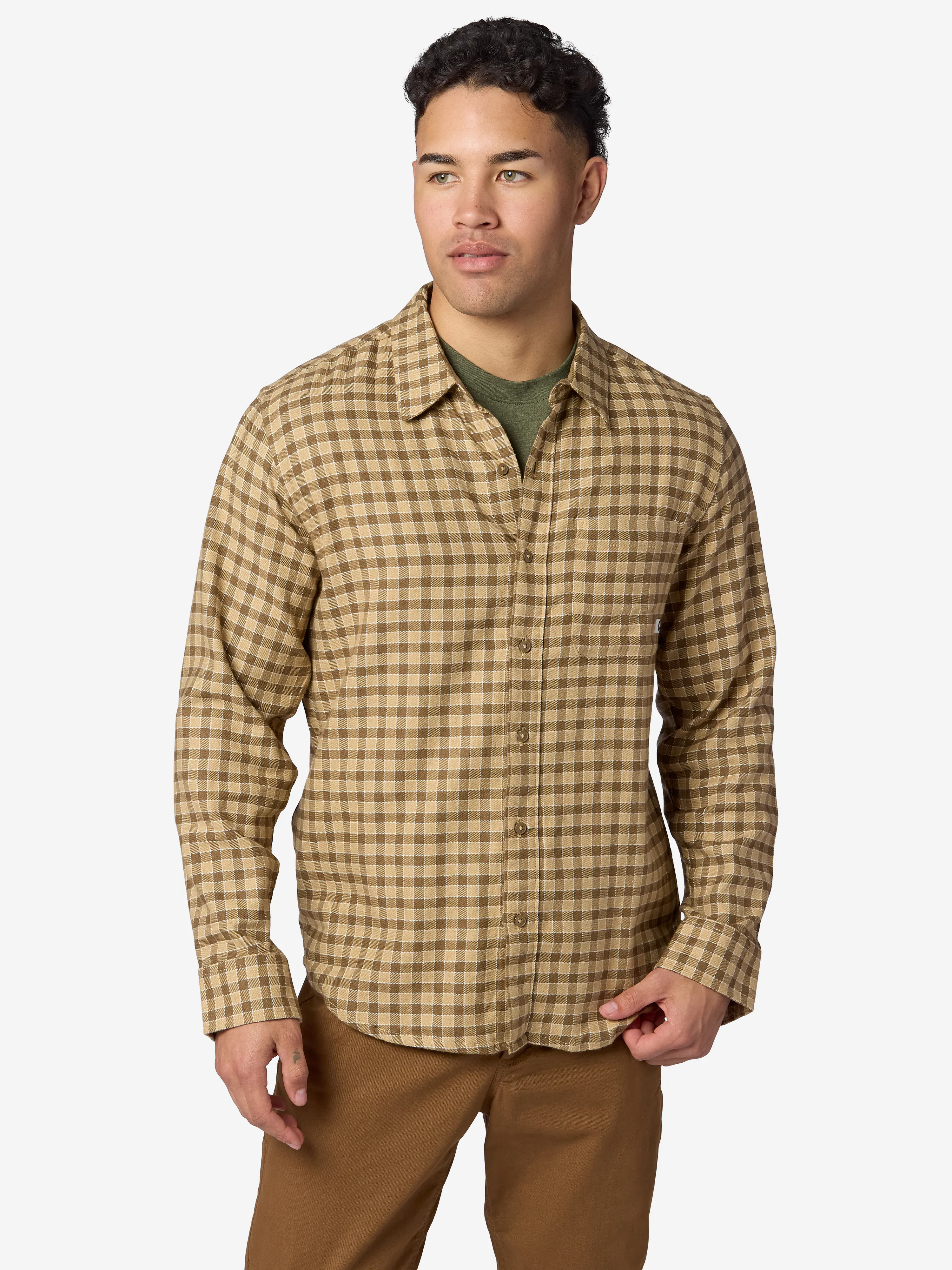 Rustic Khaki Plaid