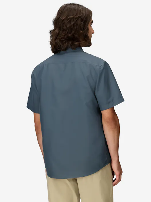 Men's AirExchange UPF 40 Short-Sleeve Collared Shirt (Fall 2025)