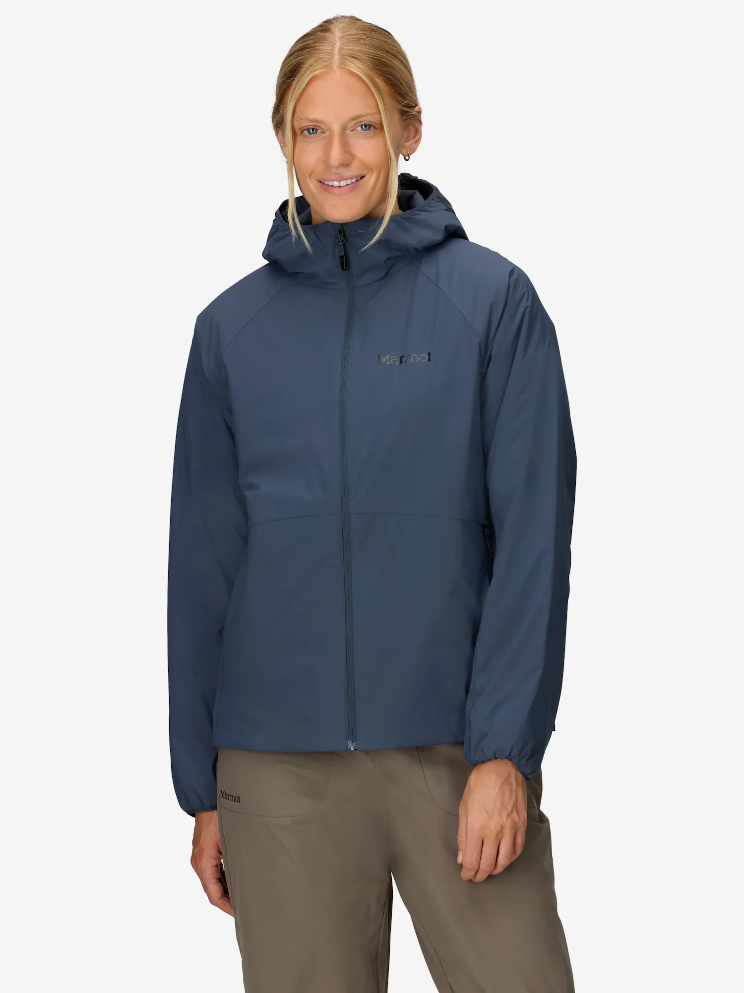 Marmot Women's PrimaLoft® Novus LT Hoody (Fall 2025) in Thunderhead from Marmot