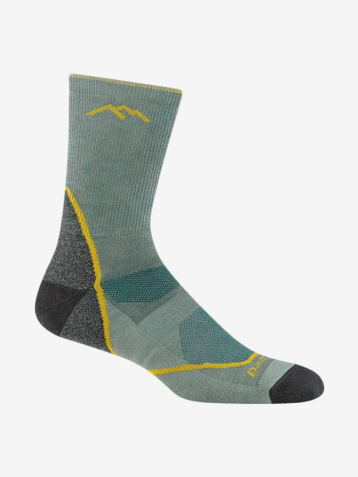 Light Hiker Micro Crew Lightweight with Cushion-Darn Tough Seafoam