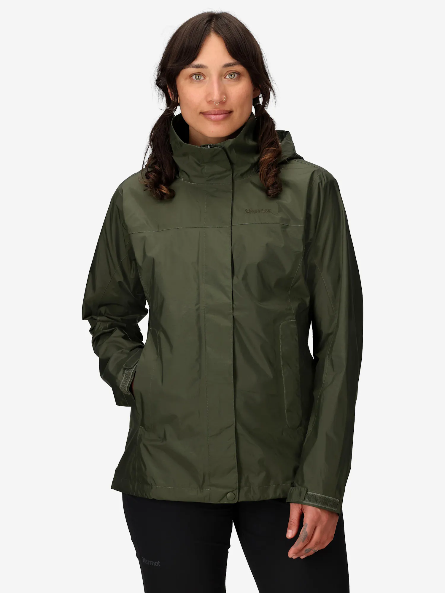 Marmot Women's PreCip® Eco Rain Jacket in Nori