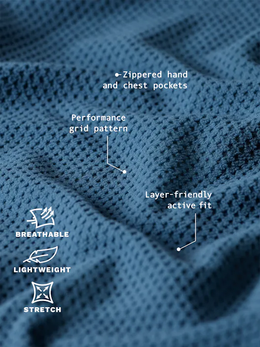 Men's AirFleece Performance Half-Zip