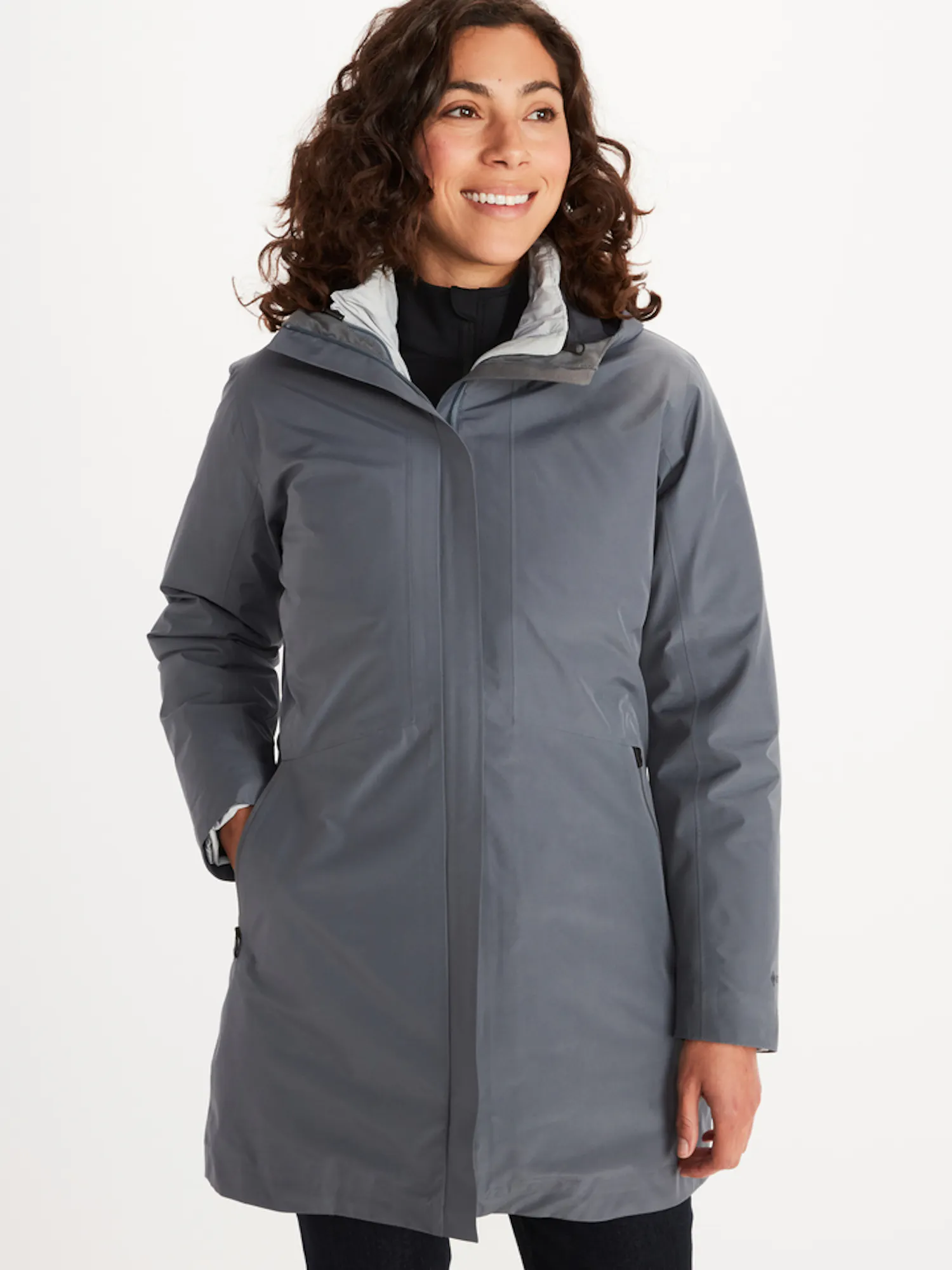 Marmot Women's GORE-TEX® Bleeker Component 3-in-1 Jacket in Steel Onyx