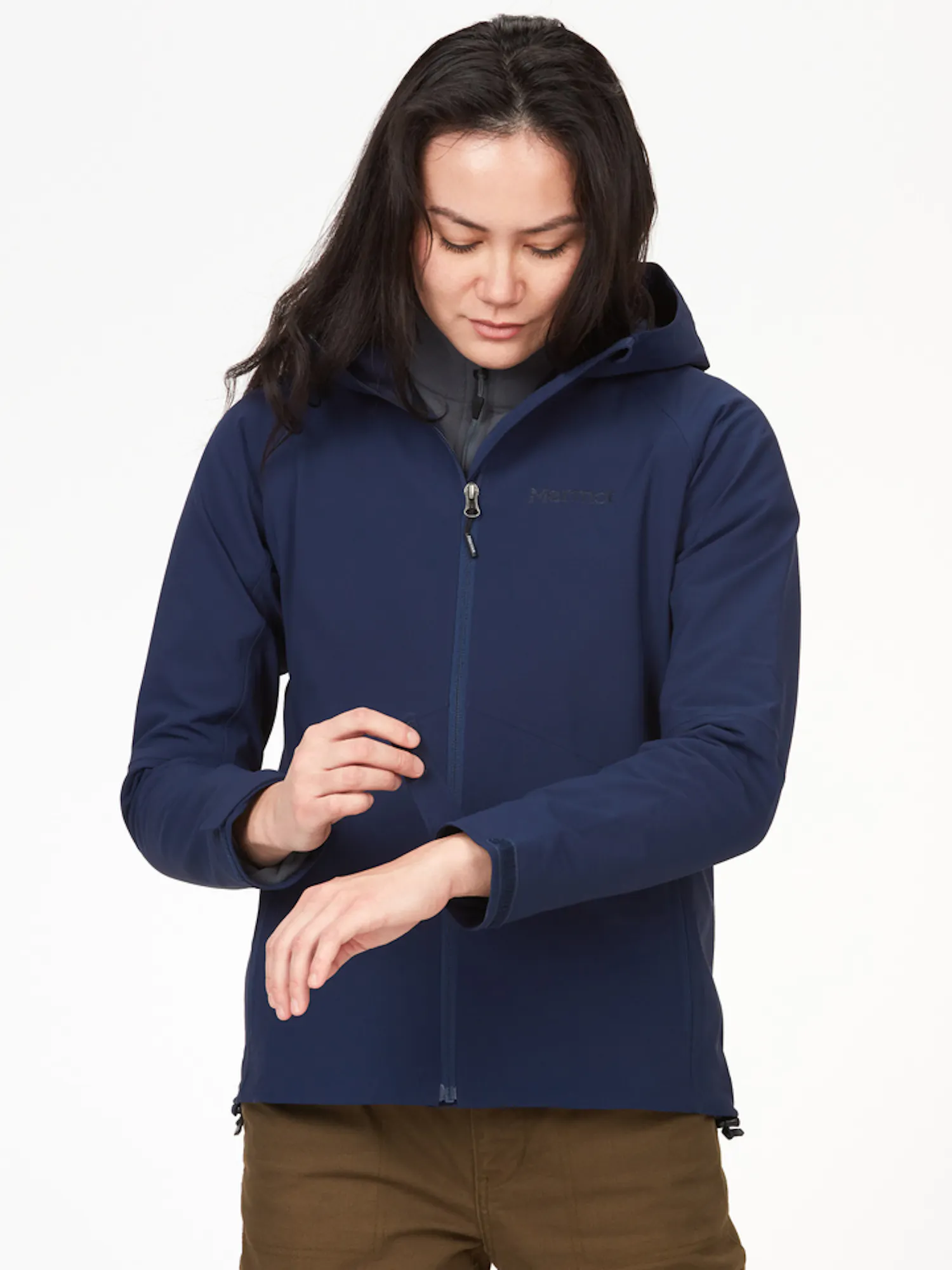 Marmot Women's Alsek Hoody in Arctic Navy/Arctic Navy