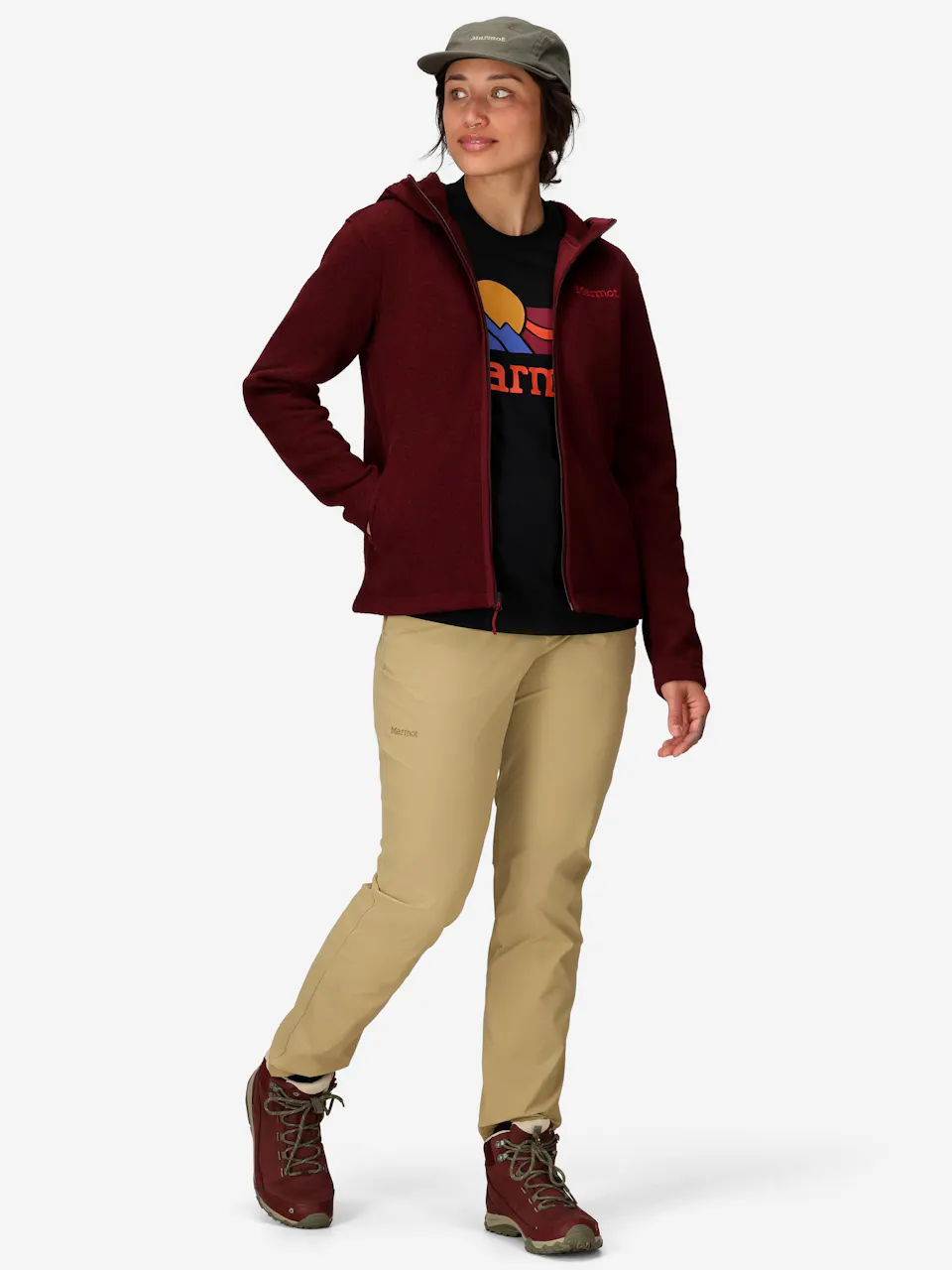 Wm's Drop Line Full Zip Hoody