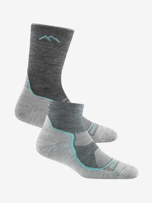Women's Light Hiker 1/4 Lightweight with Cushion Hiking Socks