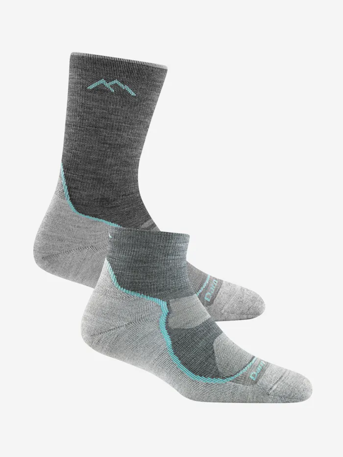Women's Light Hiker 1/4 Lightweight with Cushion Hiking Socks