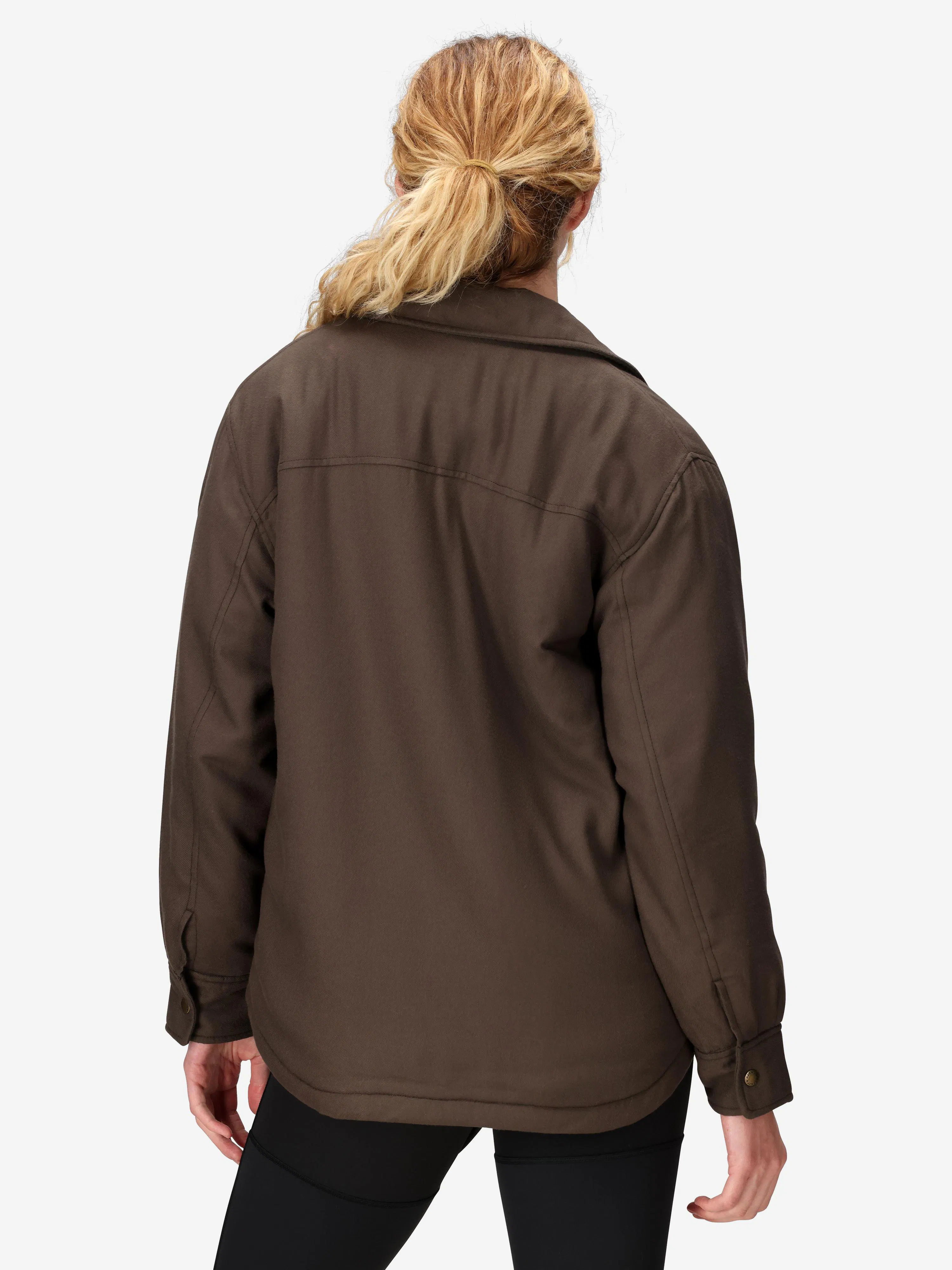 Women's Ridgefield Sherpa-Lined Flannel Shirt Jacket (Fall 2025)