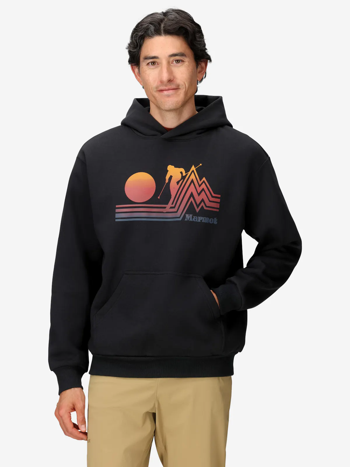 Retro Skiier Hoody