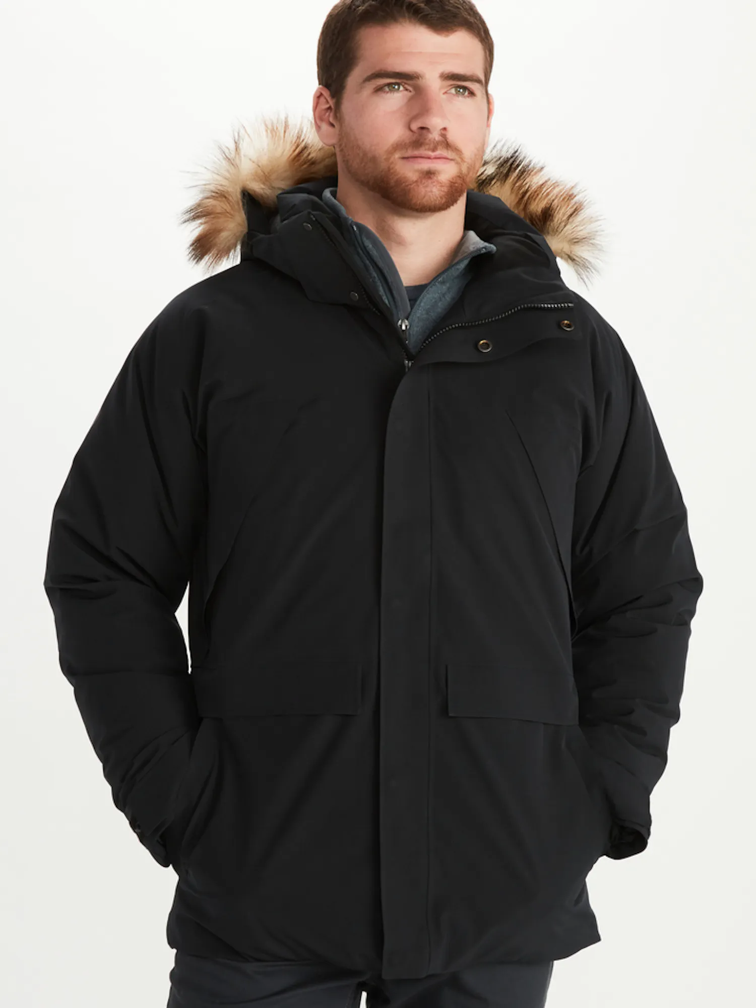 Marmot Men's Yukon II Parka Jacket in Black