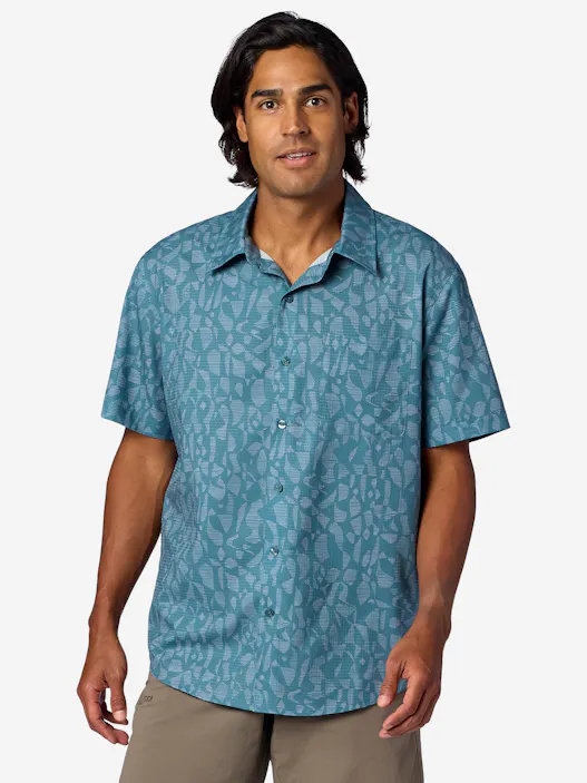 Men's AirExchange Perforated Short-Sleeve Shirt